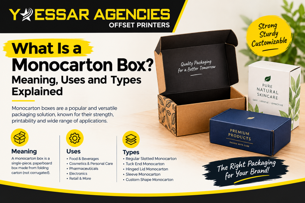 What Is a Monocarton Box? Meaning, Uses and Types Explained